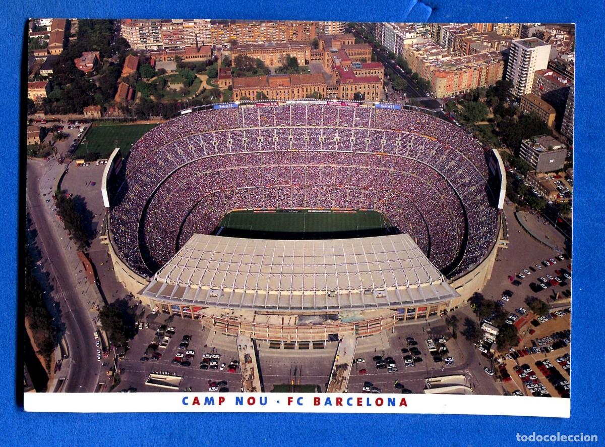 Coleccionismo deportivo: POSTAL SIN CIRCULAR BARCELONA 361.3 CAMPO FUTBOL NOU CAMP EDITA TRIANGLE