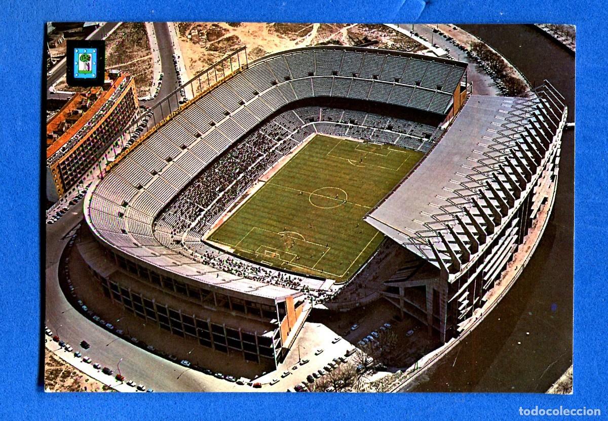 Coleccionismo deportivo: POSTAL SIN CIRCULAR MADRID CAMPO FUTBOL ESTADIO MANZANARES EDITA ESCUDO DE ORO