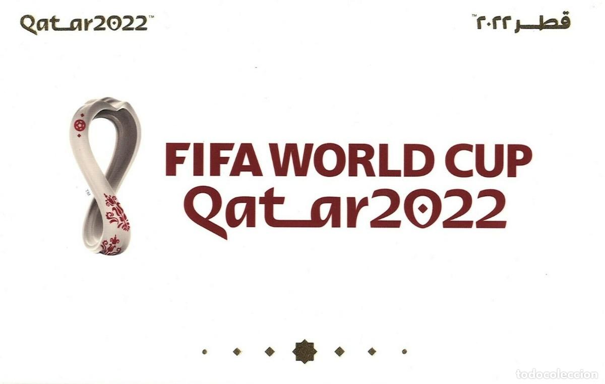 Coleccionismo deportivo: Qatar Copa del Mundo FIFA 2022-oficial Tarjeta Post-F&uacute;tbol Deportes