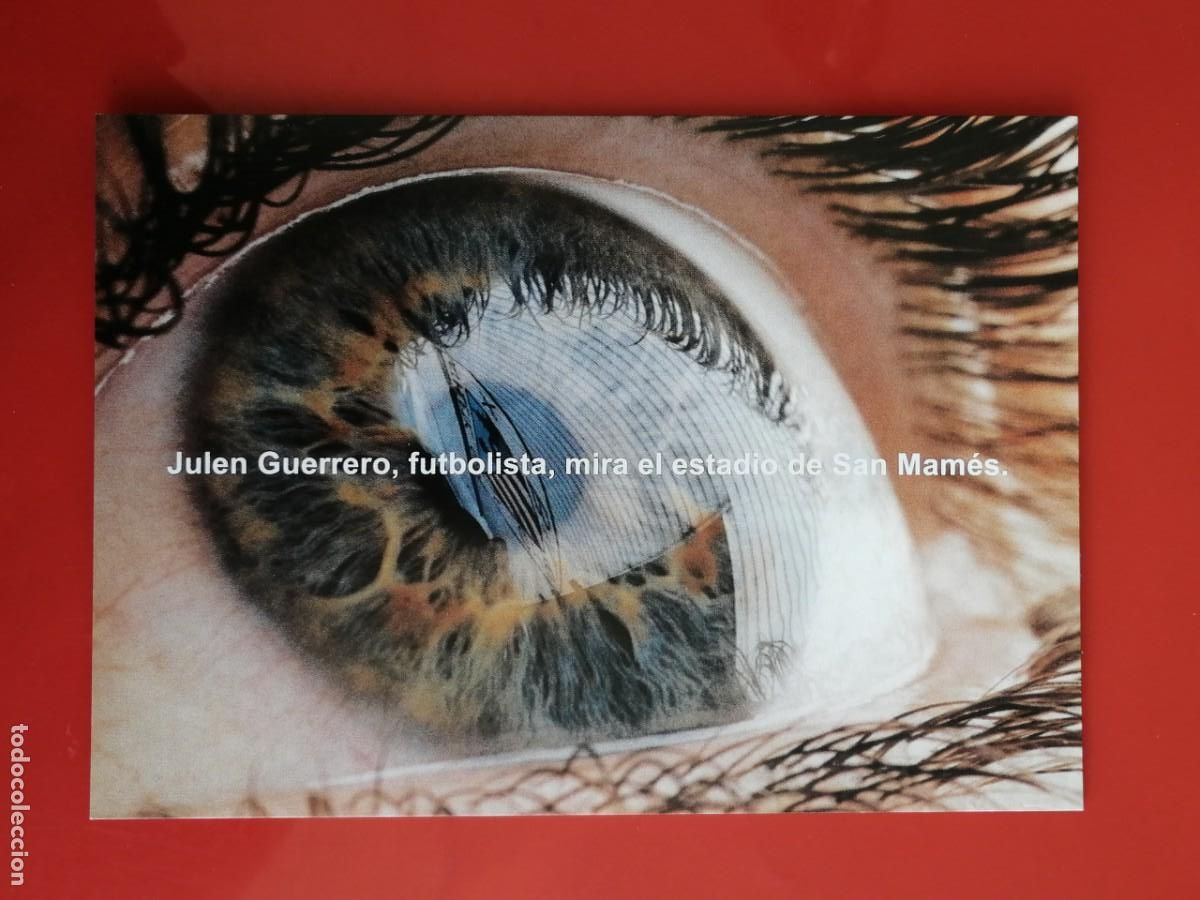 Coleccionismo deportivo: POSTAL 18517 NUEVA-POSTALFREE FUNDACION TELEFONICA JULEN GUERRERO FUTBOL BILBAO OJO