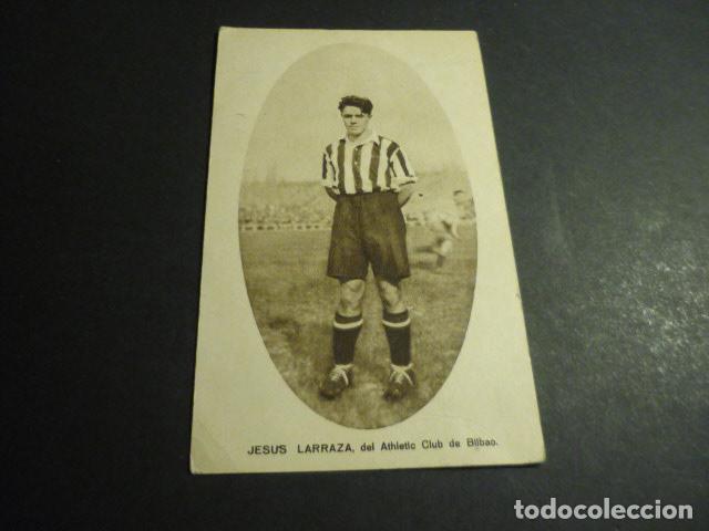 Coleccionismo deportivo: FUTBOLISTA JESUS LARRAZA DEL ATHLETIC CLUB DE BILBAO POSTAL