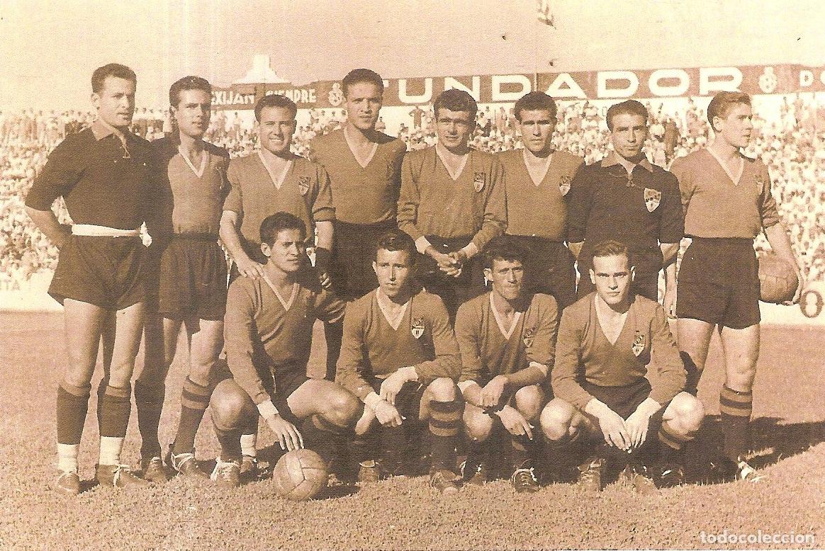 Collectionnisme sportif: POSTAL FOTOGR&Aacute;FICA UD ESPA&Ntilde;A DE T&Aacute;NGER 1954/55