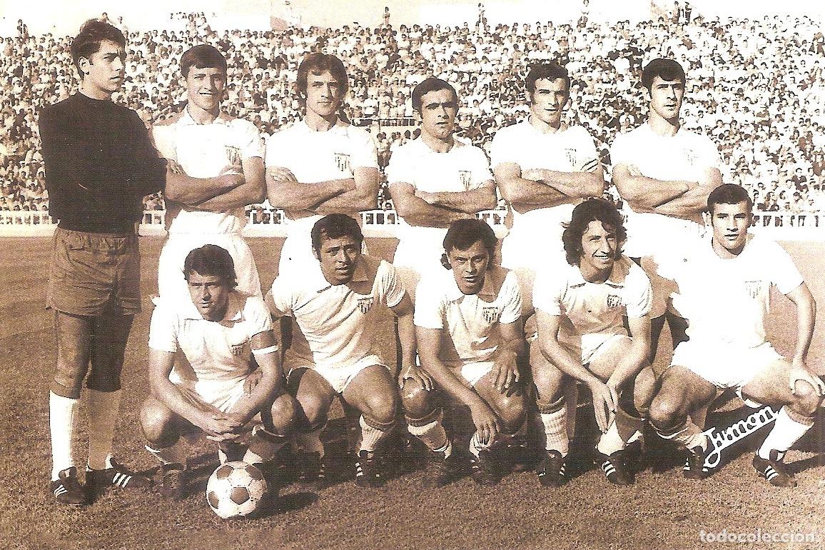 Collectionnisme sportif: POSTAL FOTOGR&Aacute;FICA SEVILLA CF 1973/74
