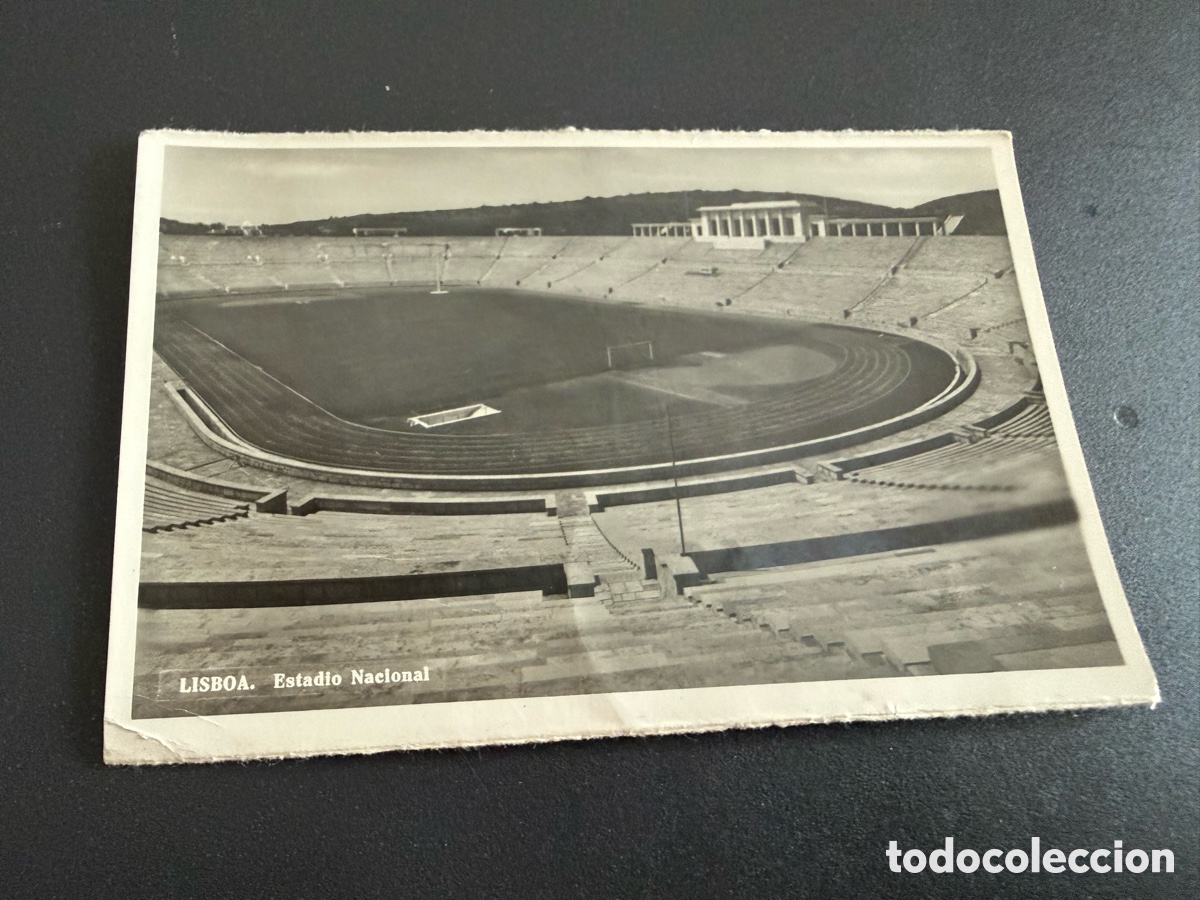 Coleccionismo deportivo: Postal. LISBOA. ESTADIO NACIONAL 1971