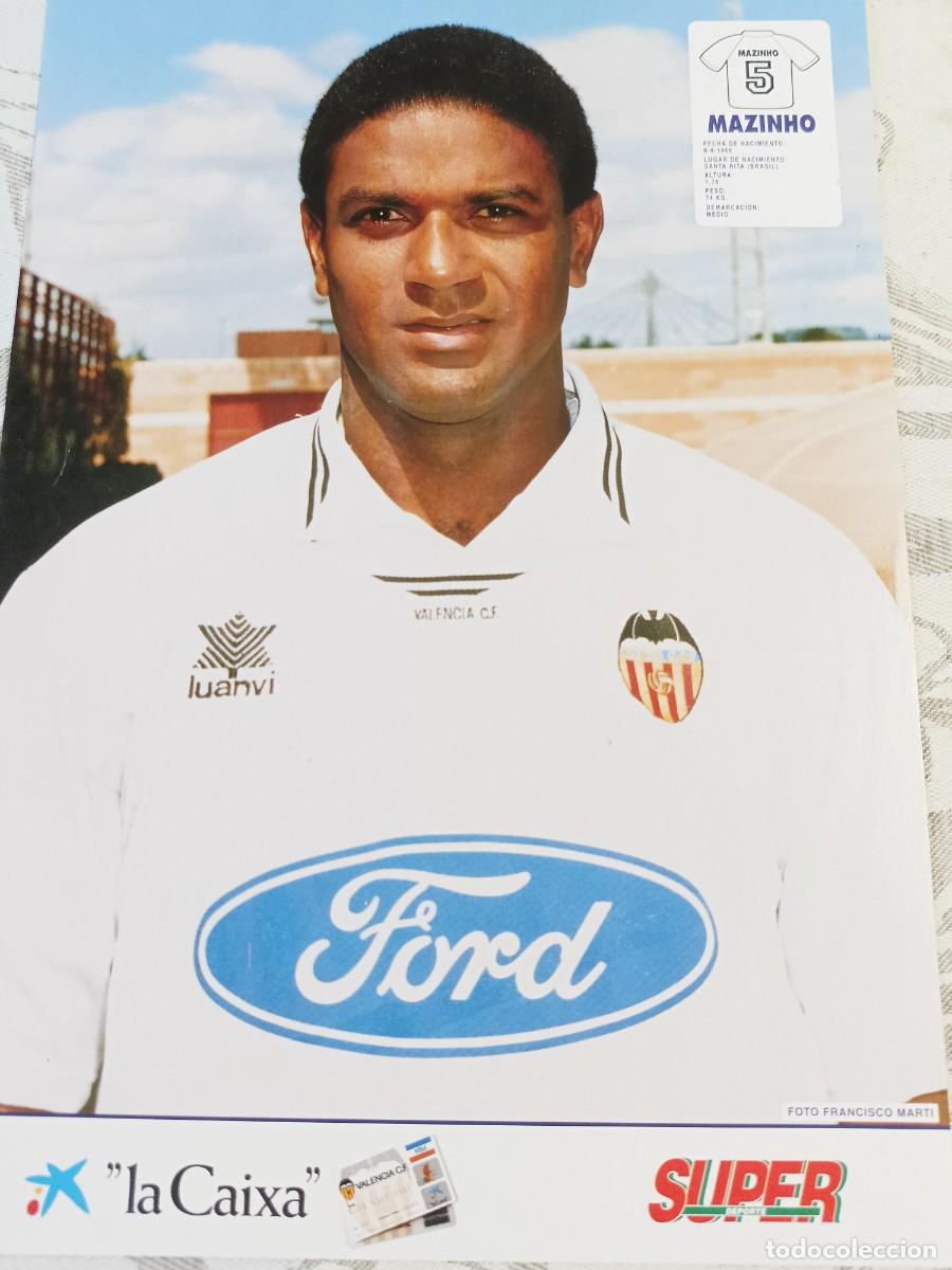 Coleccionismo deportivo: Poster N&deg; 5. MAZINHO. Valencia C.F.