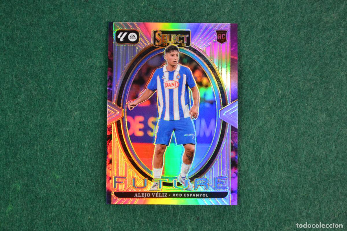 Coleccionismo deportivo: PANINI SELECT LA LIGA 2024-25 - 13 ALEJO VELIZ (RCD ESPANYOL) INSERT FUTURE