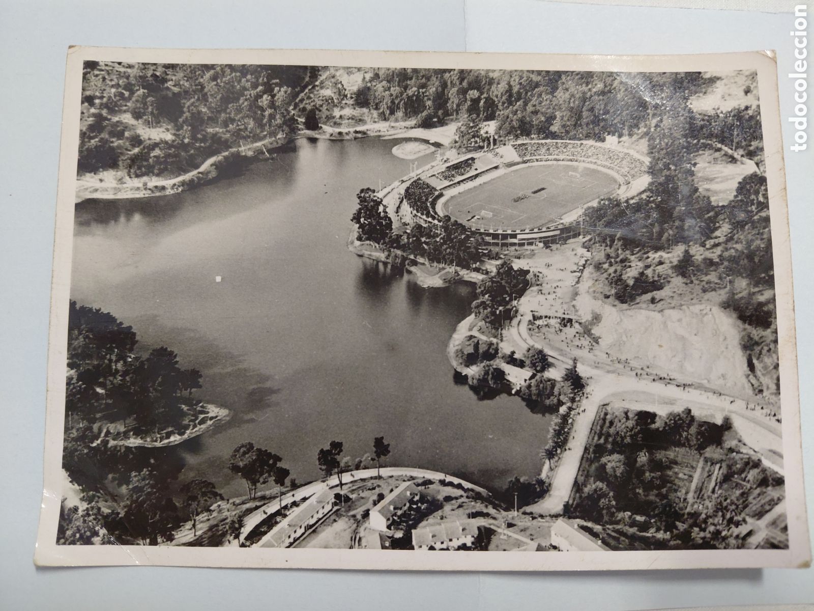 Coleccionismo deportivo: ANTIGUA FOTOGRAFIA DEL CAMPO DE FUTBOL SAUSALITO VI&Ntilde;A DEL MAR