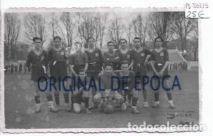 Coleccionismo deportivo: (PS-80335)FOTOGRAFIA DEL DEPORTIVO IBERICO A&Ntilde;O 1941 - FOTO SABINO(BURGOS)