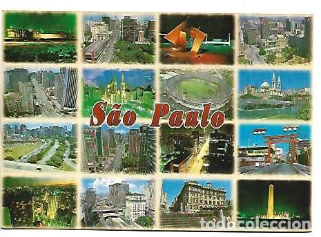 Coleccionismo deportivo: ESTADIO / STADE / STADIO / STADION / STADIUM.- &rdquo; VISTAS DA CIDADE - MORUMBI &rdquo;.- SAO PAULO / BRASIL