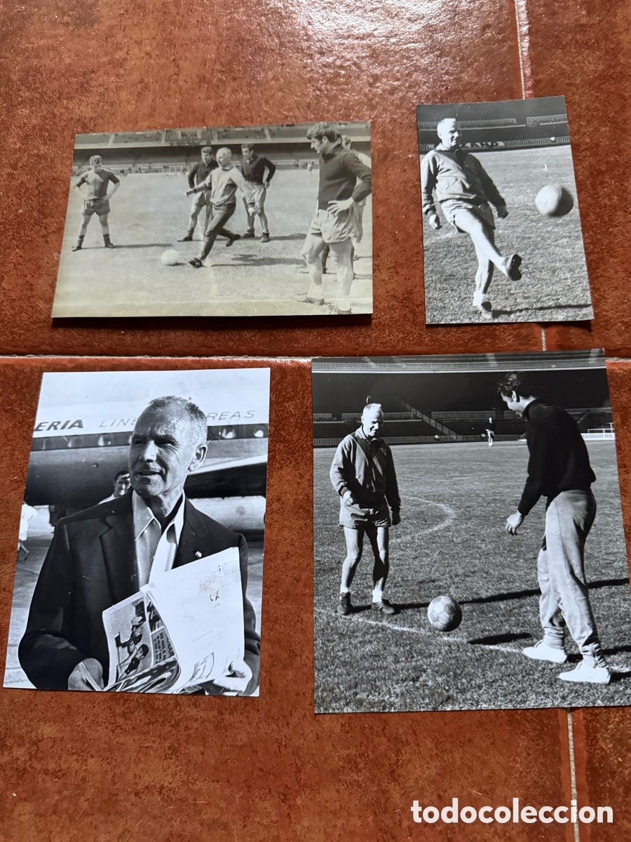 Coleccionismo deportivo: 4 FOTOS ORIGINALES DE PRENSA DEL ENTRENADOR ARTIGAS