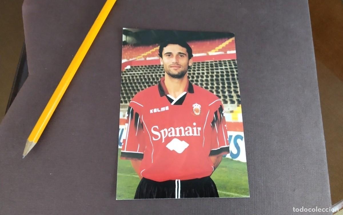 Coleccionismo deportivo: R.C.D. MALLORCA FOTO- POSTAL DEL JUGADOR FERNANDO NI&Ntilde;O TEMP 1997