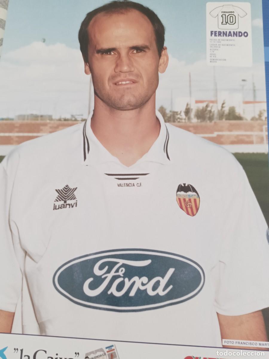 Coleccionismo deportivo: Postal N &deg;10 FERNANDO. Valencia C .F