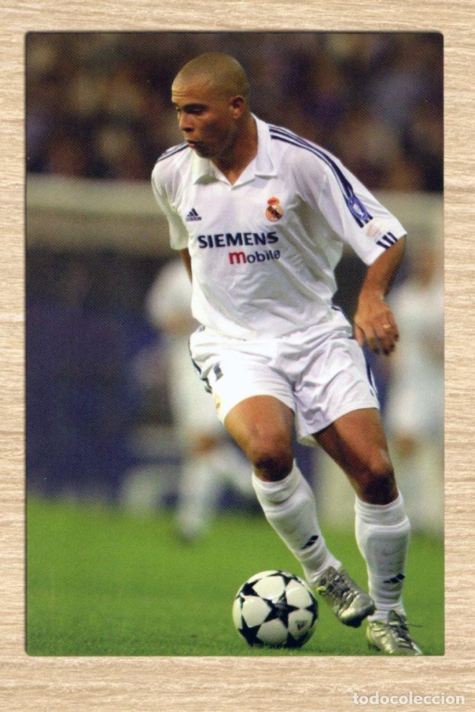 Coleccionismo deportivo: Ronaldo Nazario de Lima Real Madrid 2002/3 N.30