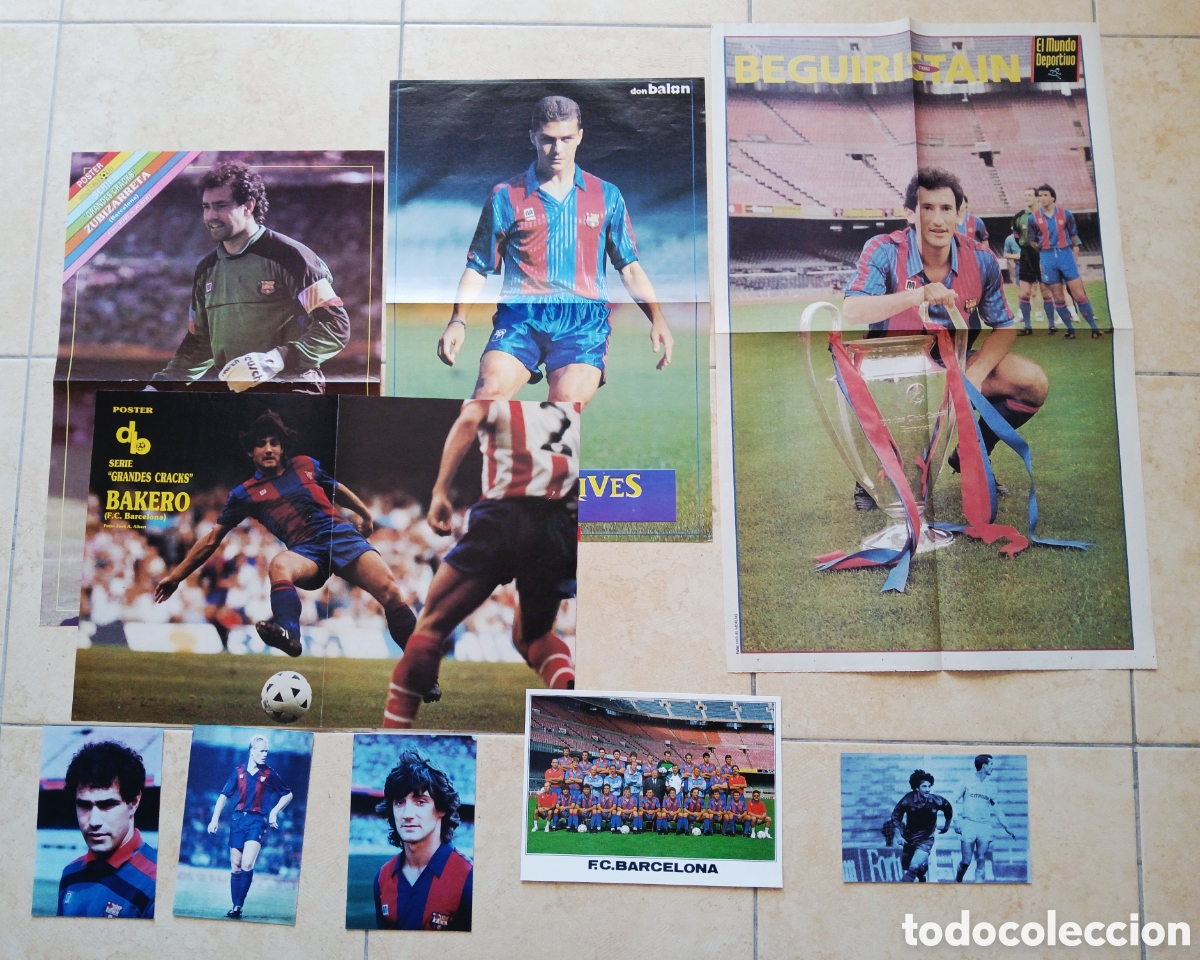 Sammelleidenschaft Sport: colecci&oacute;n art&iacute;culos F.C Barcelona &rdquo;dream-team&rdquo; a&ntilde;os 90