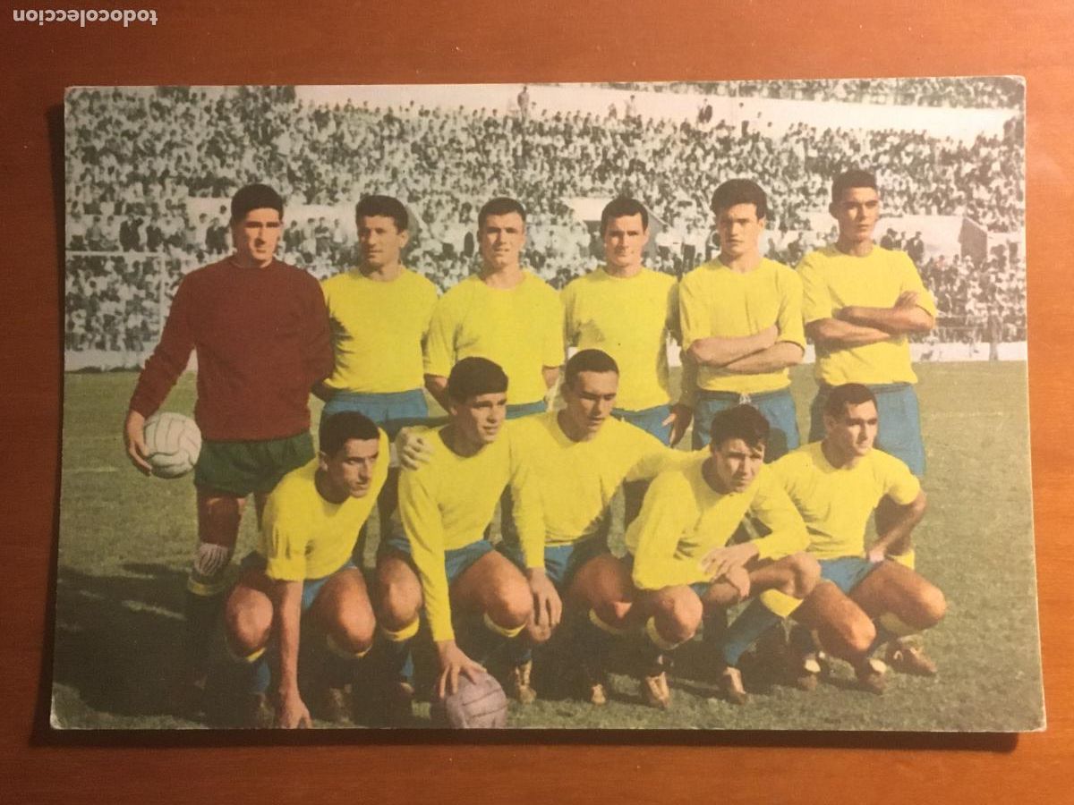 Coleccionismo deportivo: union deportiva las palmas postal original antigua tarjefher perfecto estado