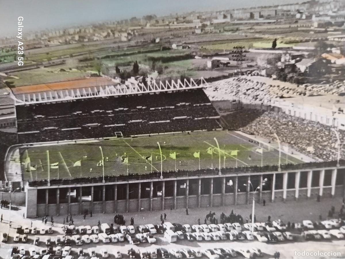 Coleccionismo deportivo: ESTADIO ROMAREDA ZARAGOZA FUTBOL ED DARVI 6 SC ORIGINAL ANIMADA COLOREADA RARA