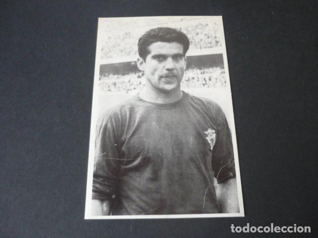 Coleccionismo deportivo: PAZ JUGADOR REAL MURCIA CLUB DE FUTBOL TARJETA 9,5 X 15 CM