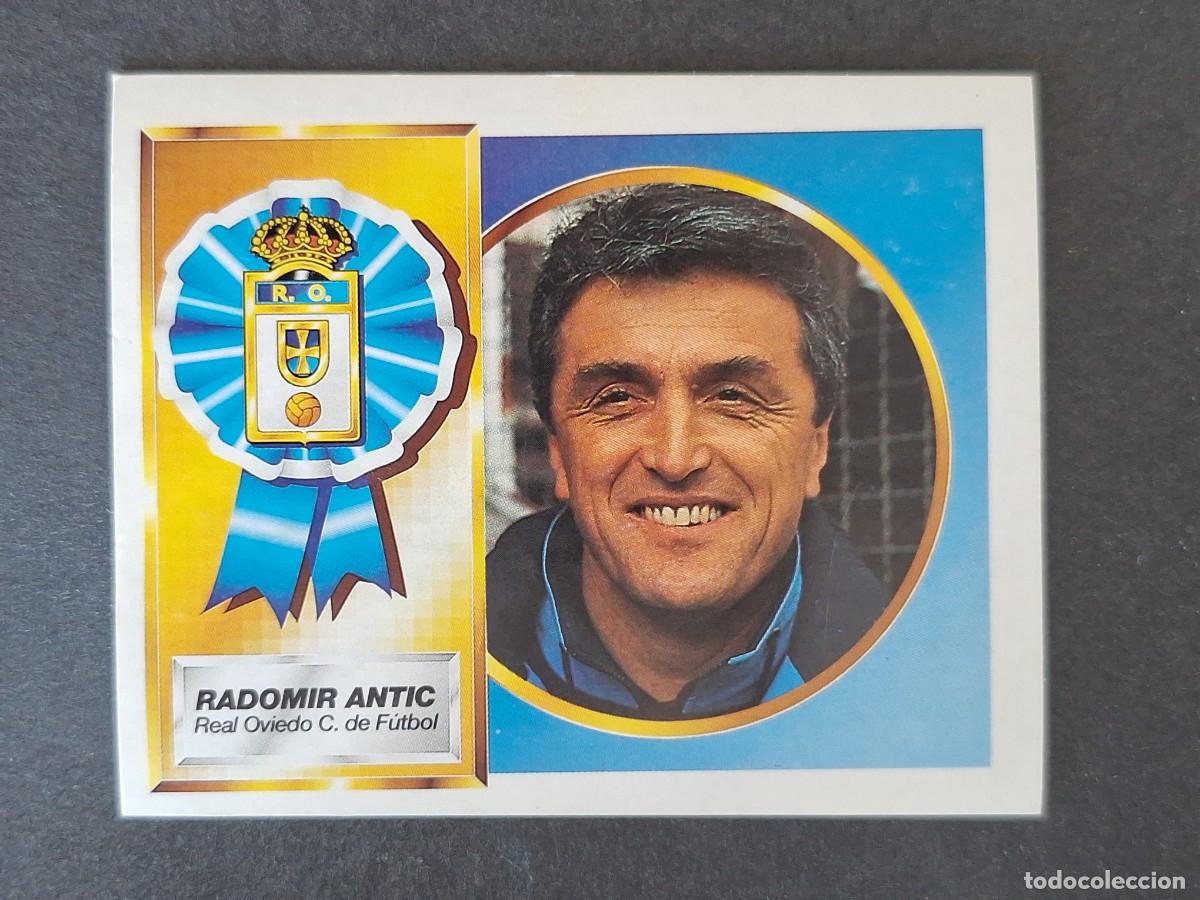 Coleccionismo deportivo: L4 RADOMIR ANTIC ENTRENADOR REAL OVIEDO LIGA ESTE 1994 1995 94 95 SIN PEGAR NUNCA PEGADO