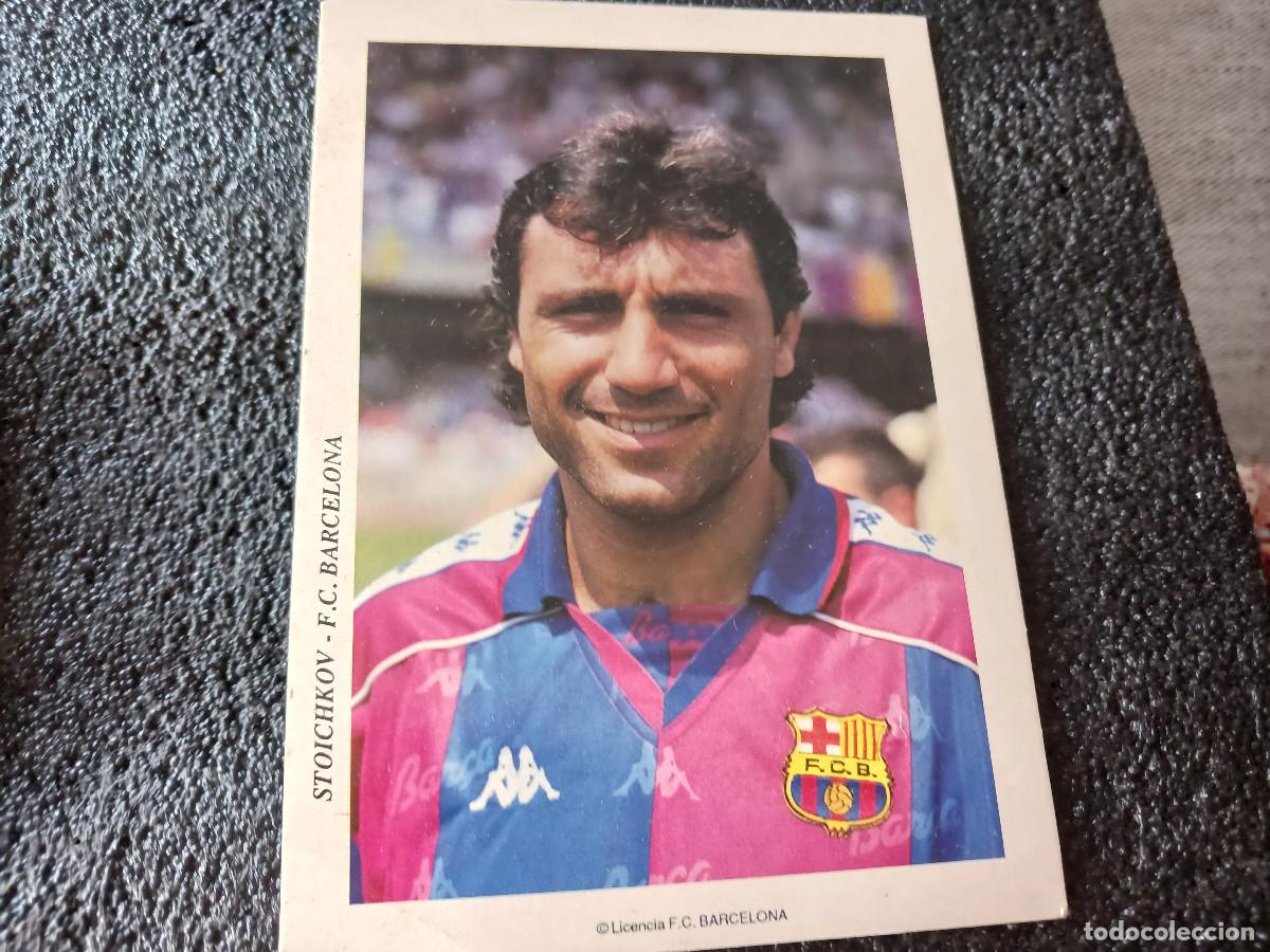 Coleccionismo deportivo: POSTAL DE STOICHKOV F.C. BARCELONA - LICENCIA F.C. BARCELONA