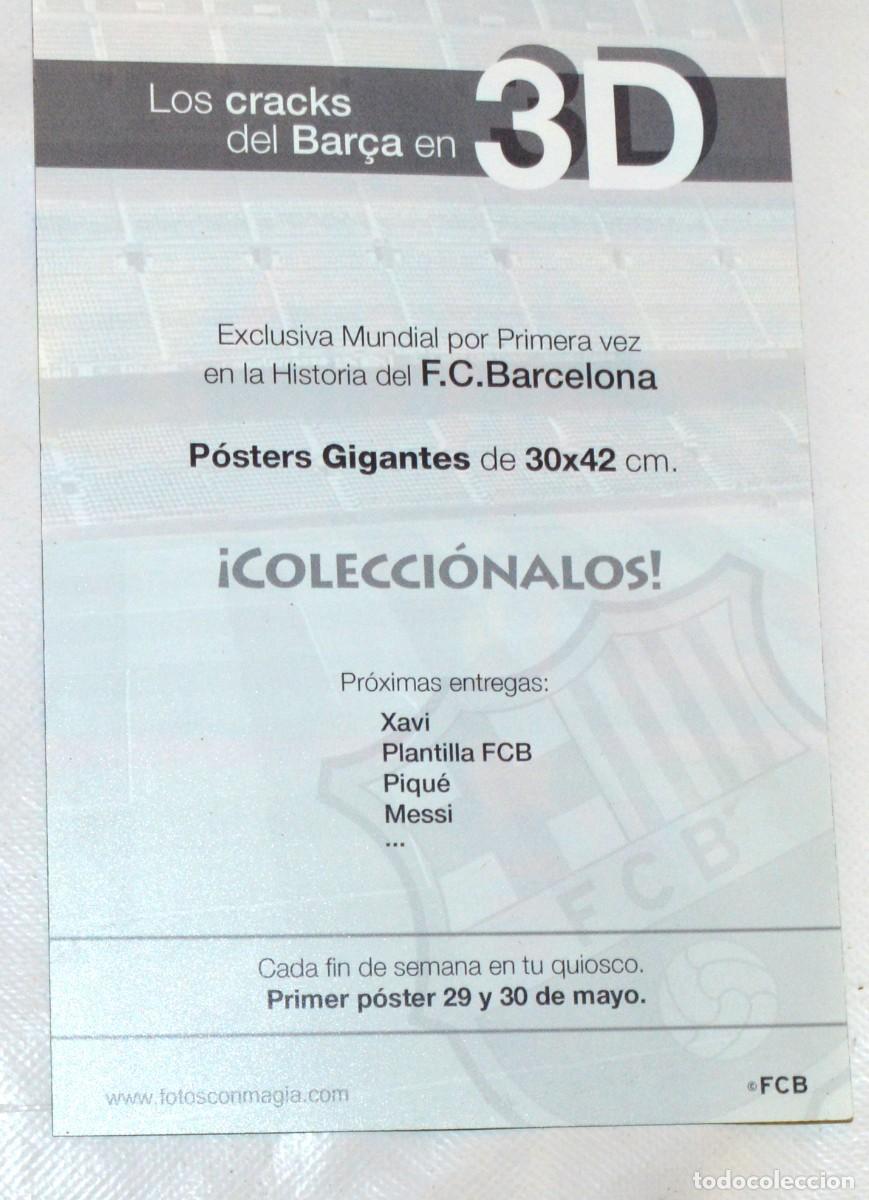 Coleccionismo deportivo: LIONEL MESSI - POSTAL 3D - 20 X 13 CMS - Foto 2