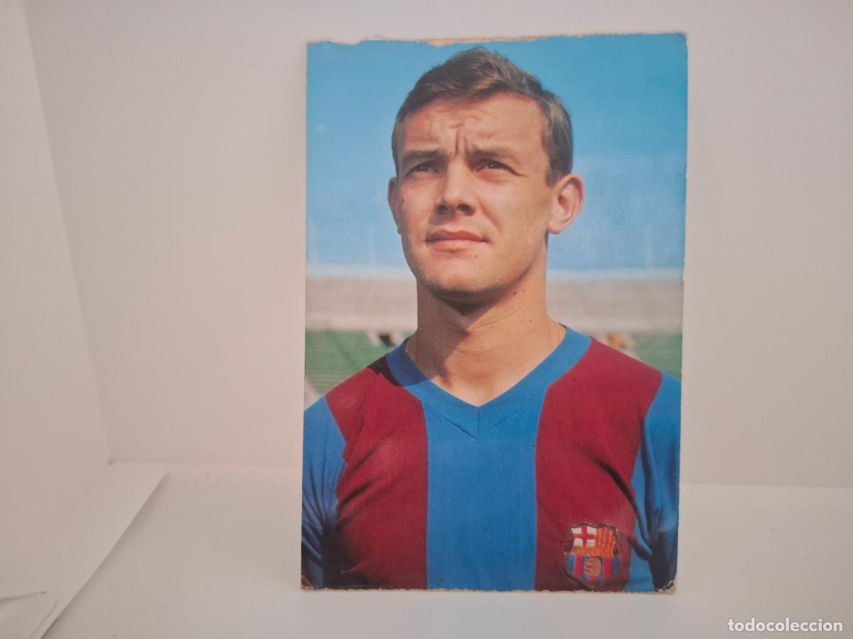 Coleccionismo deportivo: POSTAL C.F. BARCELONA - ZALDUA - FOTO: SEGU&Iacute;