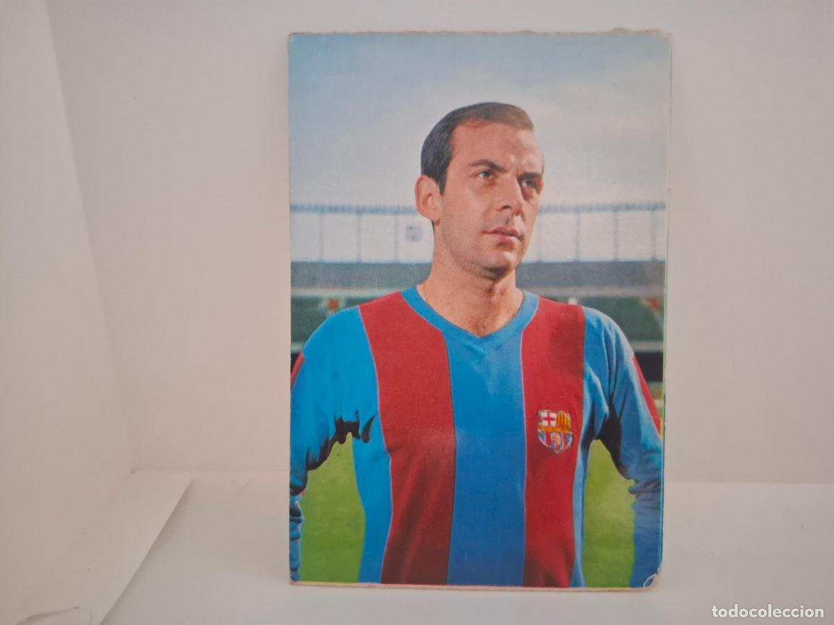 Coleccionismo deportivo: POSTAL C.F. BARCELONA - PEREDA