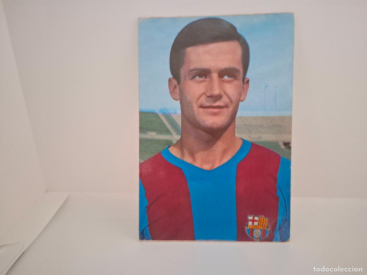 Coleccionismo deportivo: POSTAL C.F. BARCELONA - TORRES - FOTO: SEGUI