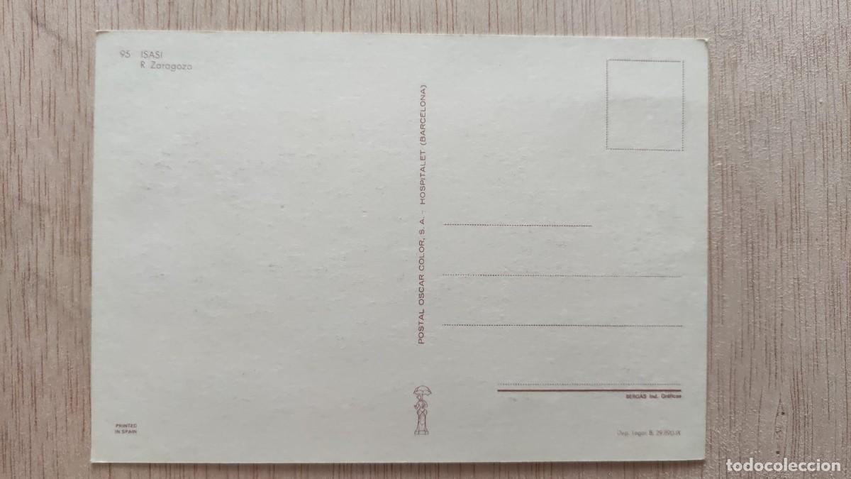 Coleccionismo deportivo: POSTAL ISASI R ZARAGOZA - Foto 2