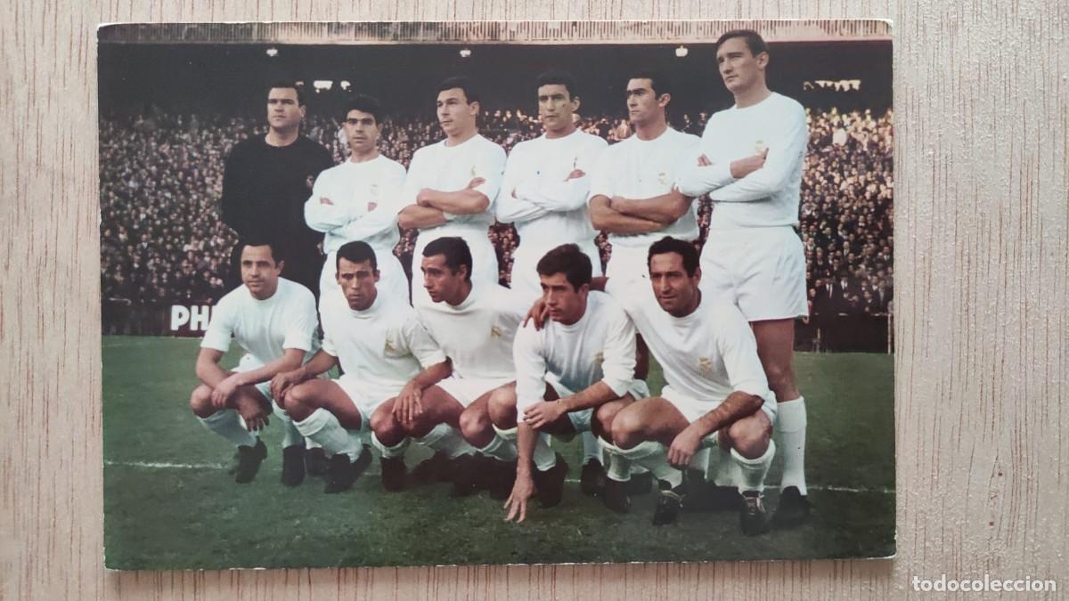 Coleccionismo deportivo: POSTAL REAL MADRID C F