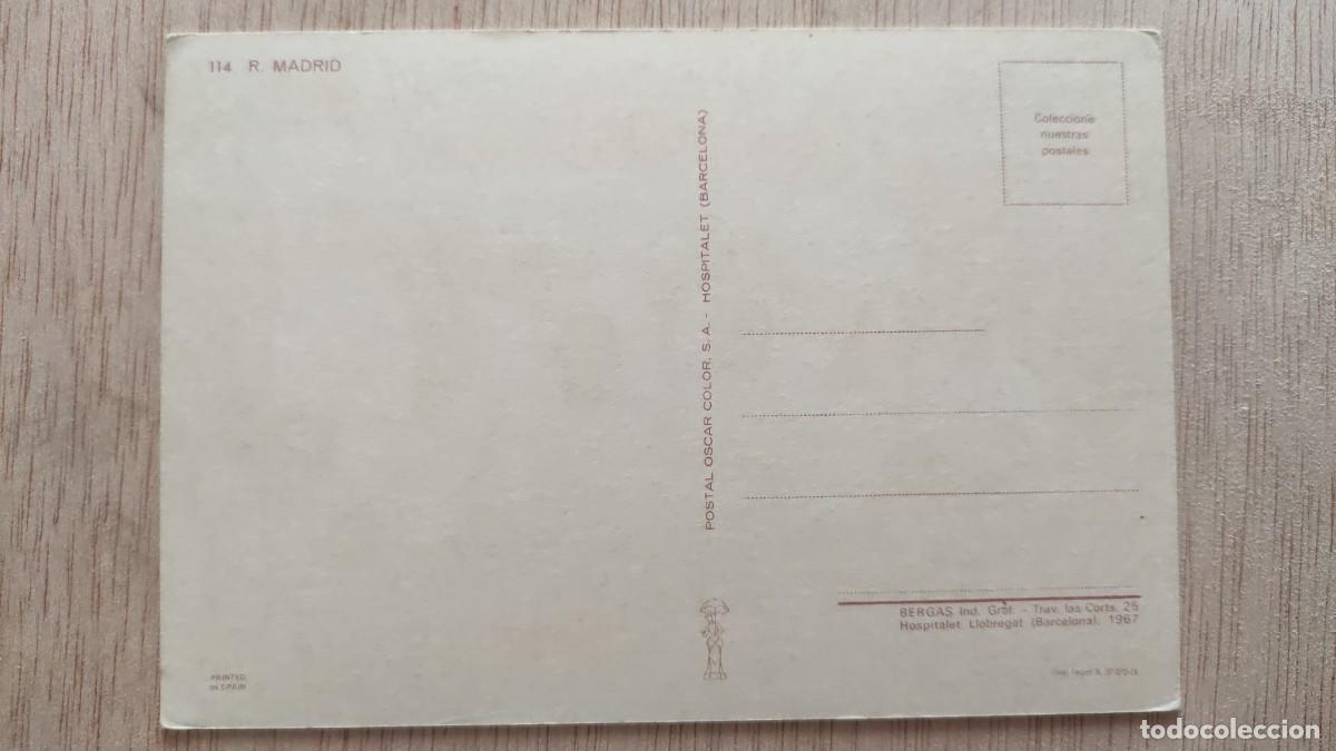 Coleccionismo deportivo: POSTAL REAL MADRID C F - Foto 2