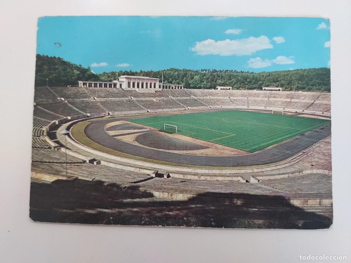 Coleccionismo deportivo: POSTAL LISBOA (PORTUGAL) ESTADIO NACIONAL. ESCRITA. FUTBOL ATLETISMO