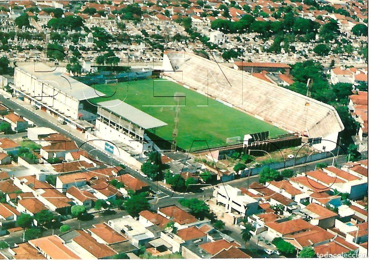 Coleccionismo deportivo: AMERICA FC MARIO ALVES MENDON&Ccedil;A ESTADIO FUTBOL POSTAL ANTIGUA J2