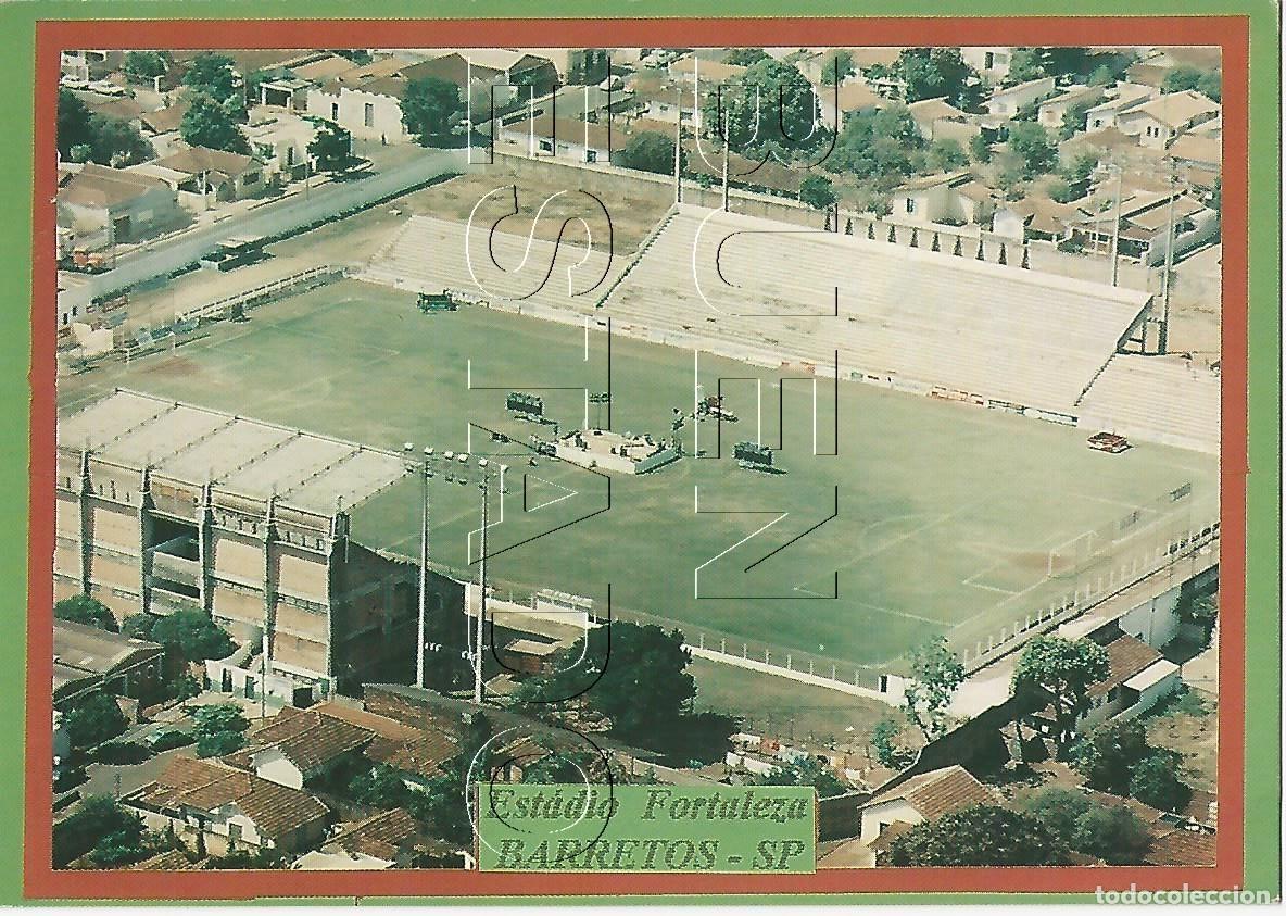 Coleccionismo deportivo: BARRETOS FORTALEZA SP ESTADIO FUTBOL POSTAL ANTIGUA J2