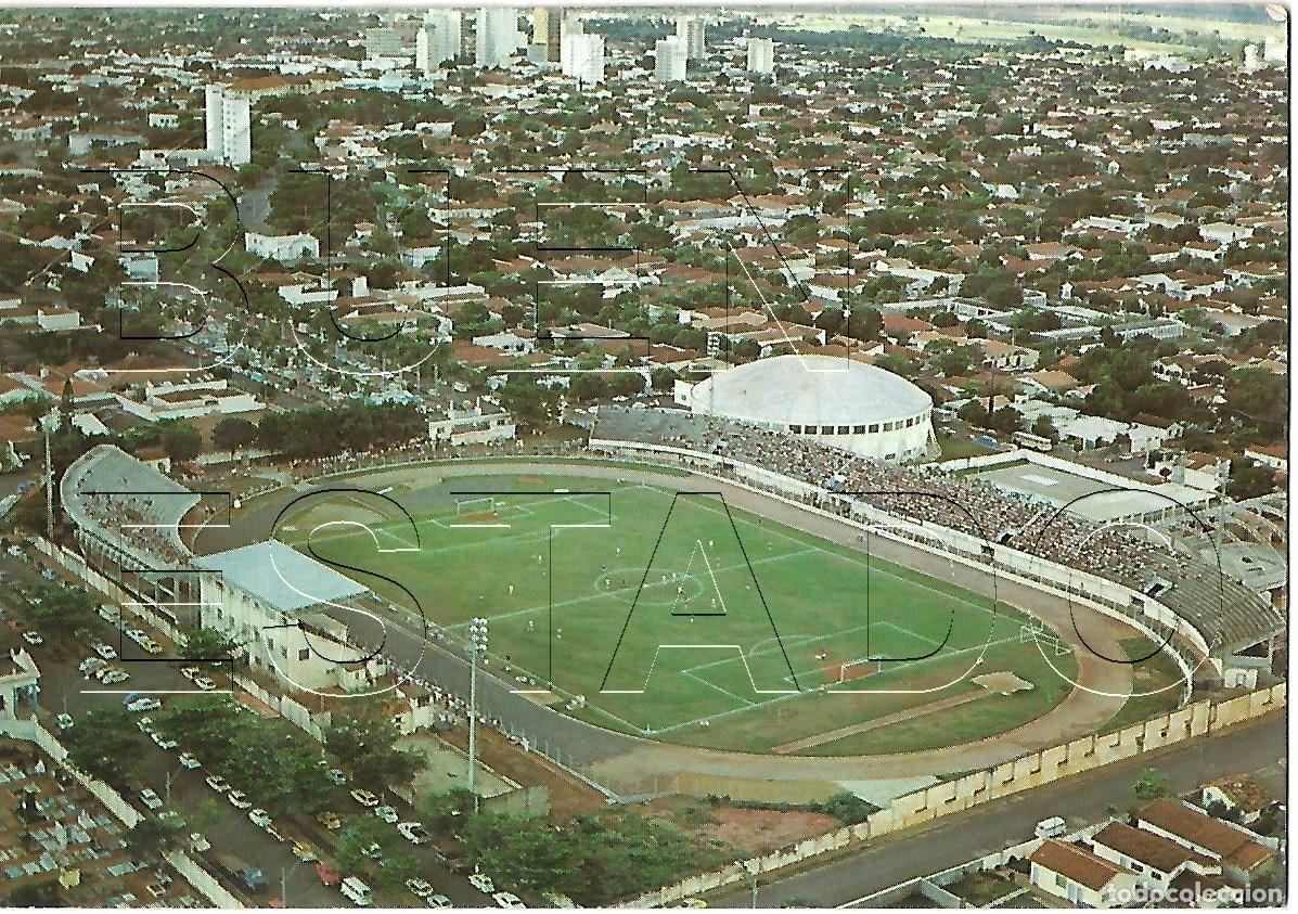 Coleccionismo deportivo: ARA&Ccedil;ATUBA BRASIL DR ADHEMAR DE BARROS ESTADIO FUTBOL POSTAL ANTIGUA J1