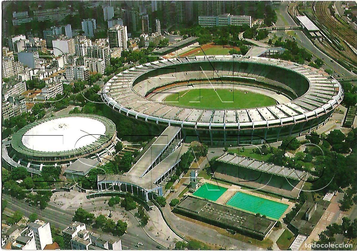 Coleccionismo deportivo: RIO DE JANEIRO BRASIL MARACANA ESTADIO FUTBOL POSTAL ANTIGUA J1
