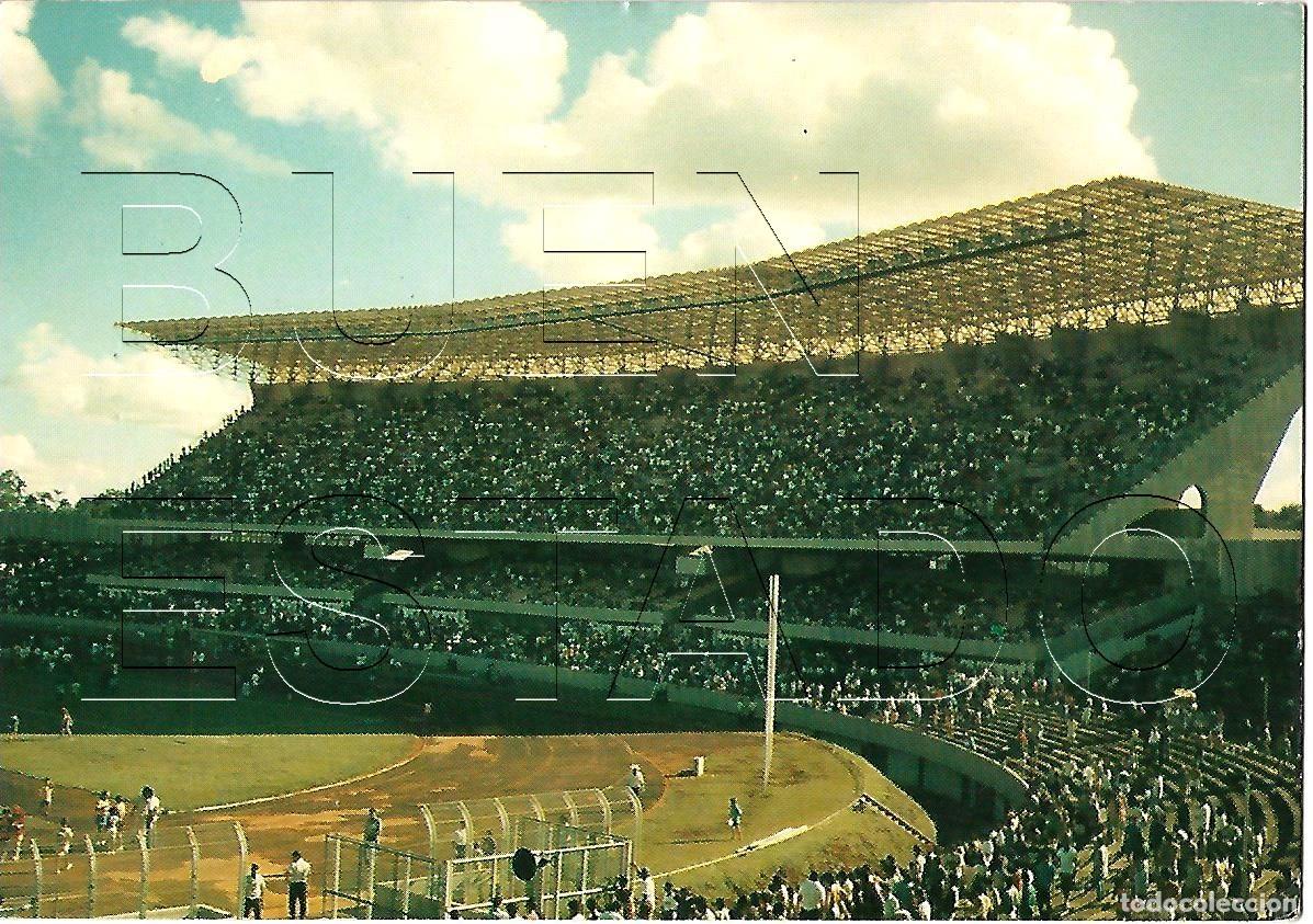 Coleccionismo deportivo: BRASILIA BRASIL MANE GARRINCHA ESTADIO FUTBOL POSTAL ANTIGUA J1