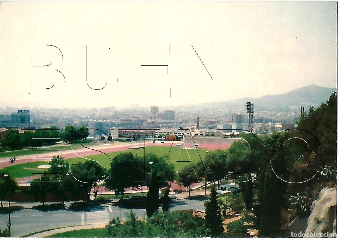 Coleccionismo deportivo: BARCELONA JOAN SERRAHIMA ESTADIO FUTBOL POSTAL ANTIGUA J1