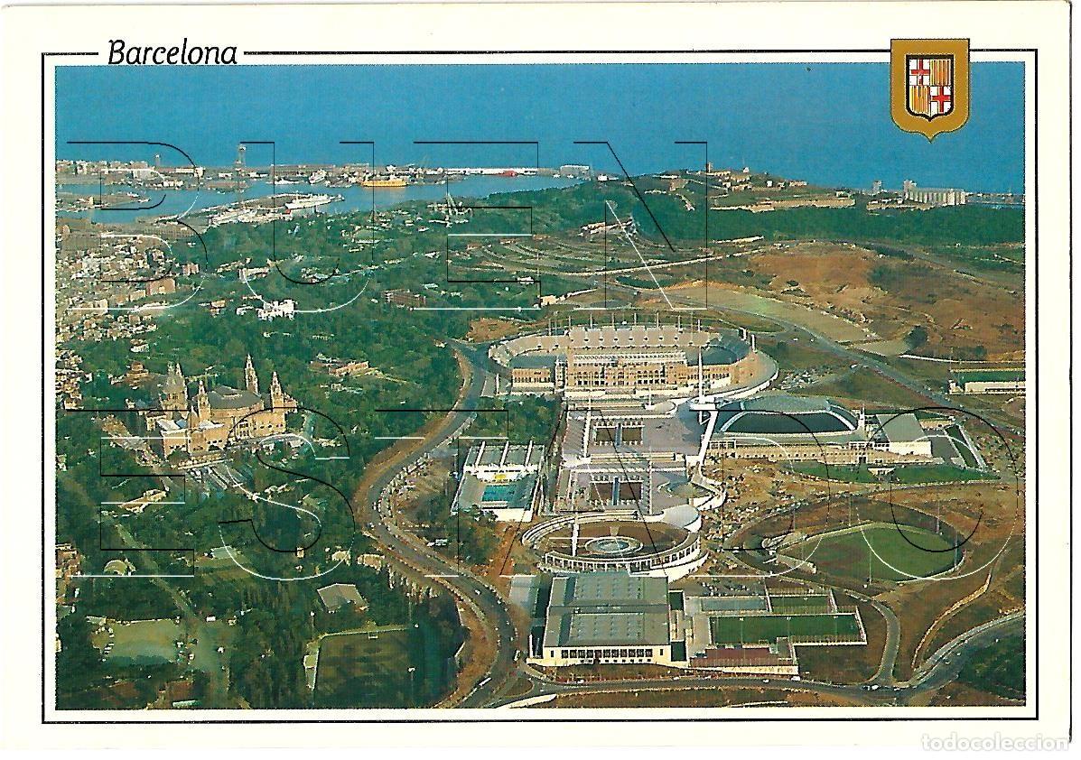 Coleccionismo deportivo: BARCELONA OLIMPICO ESTADIO FUTBOL POSTAL ANTIGUA J1