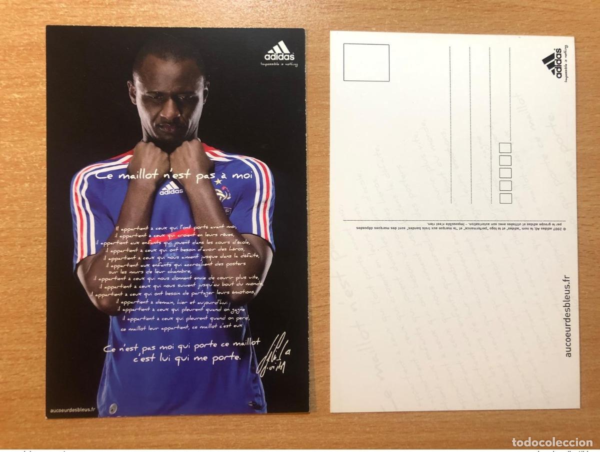 Coleccionismo deportivo: Team France Football Adidas Esta camiseta no es m&iacute;a Vieira 2007