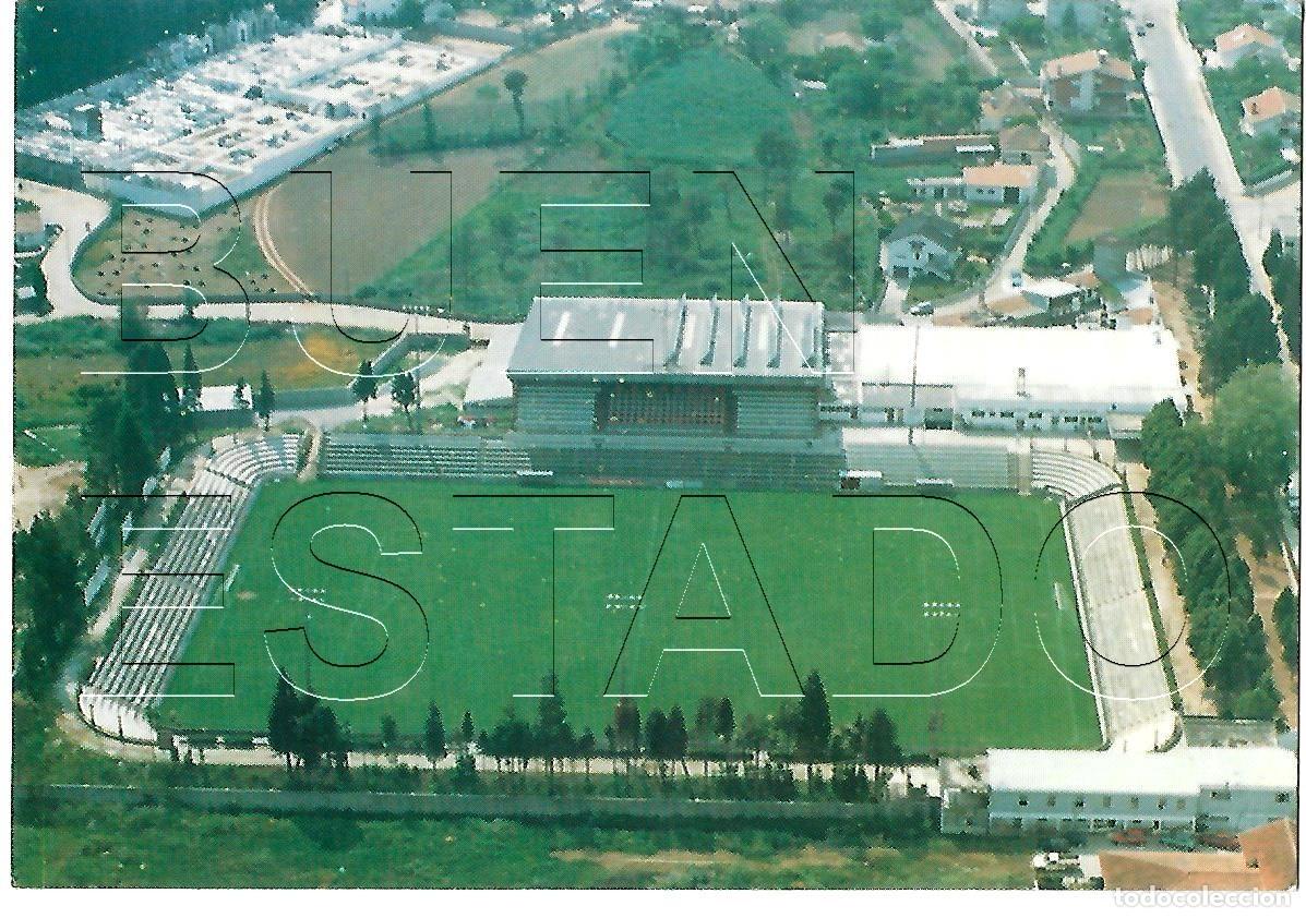 Coleccionismo deportivo: SANTA MARIA DE LAMAS COMENDADOR HENRIQUE AMORIM CF UNIAO DE LAMAS ESTADIO FUTBOL POSTAL ANTIGUA J6