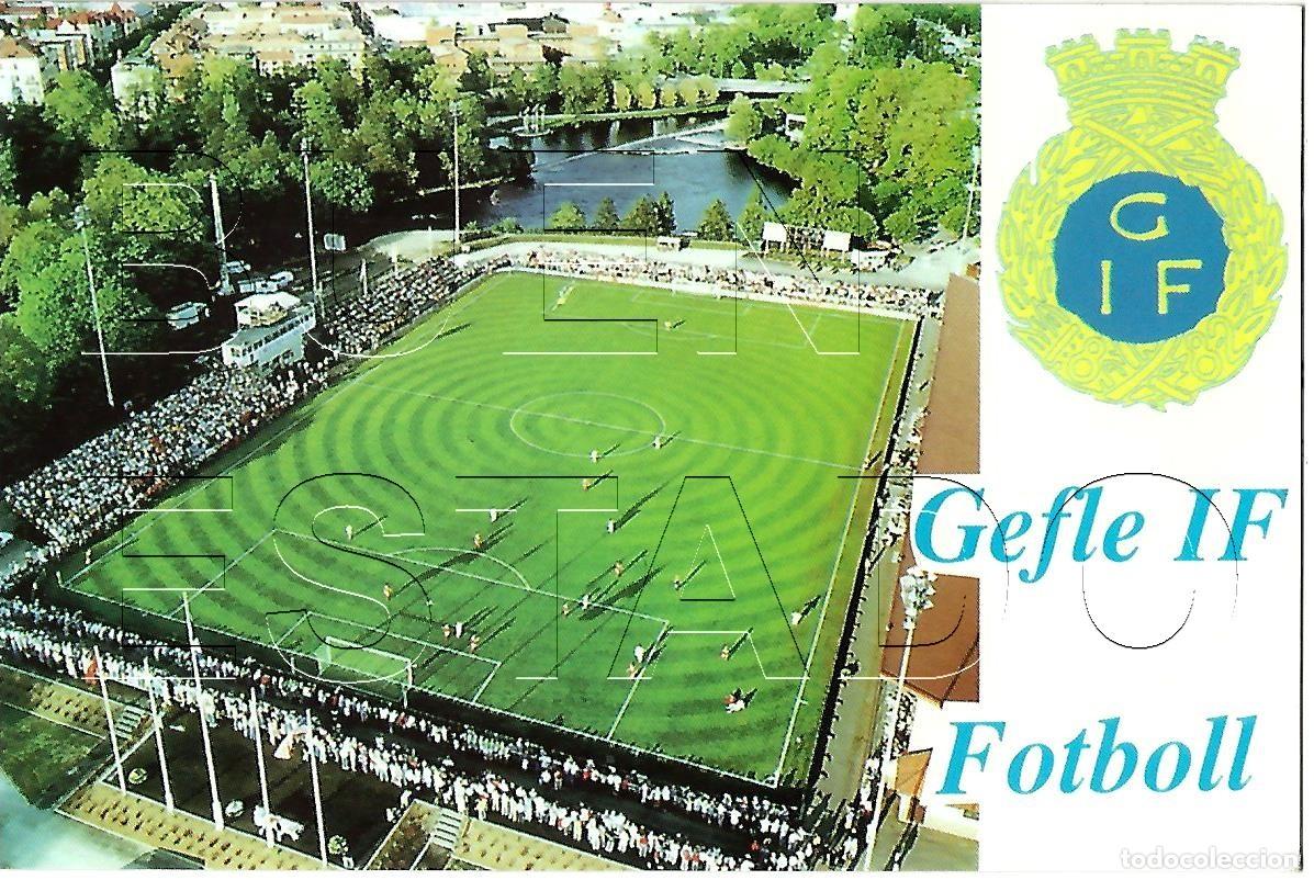 Coleccionismo deportivo: GAVLE SWEDEN GEFLE IF STADION ESTADIO FUTBOL POSTAL ANTIGUA J6