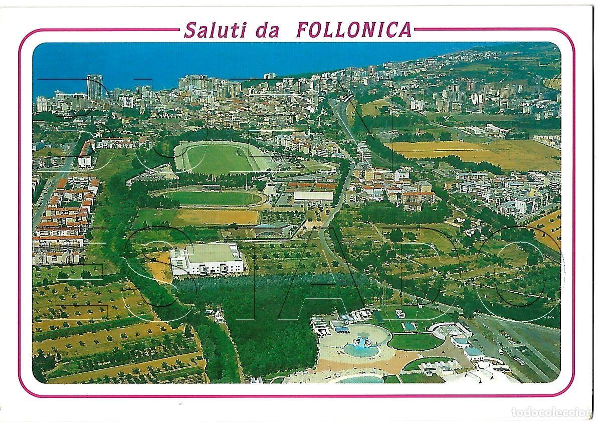 Coleccionismo deportivo: FOLLONICA GAVORRANO GROSSETO ESTADIO FUTBOL POSTAL ANTIGUA J3