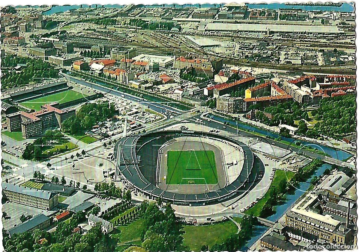 Coleccionismo deportivo: GOTEBORG ULLEVI ESTADIO FUTBOL POSTAL ANTIGUA J3