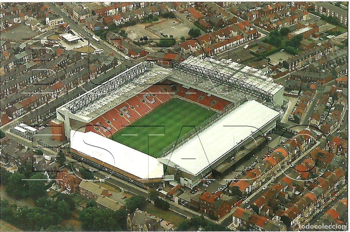 Coleccionismo deportivo: LIVERPOOL ANFIELD STADIUM ESTADIO FUTBOL POSTAL ANTIGUA J3