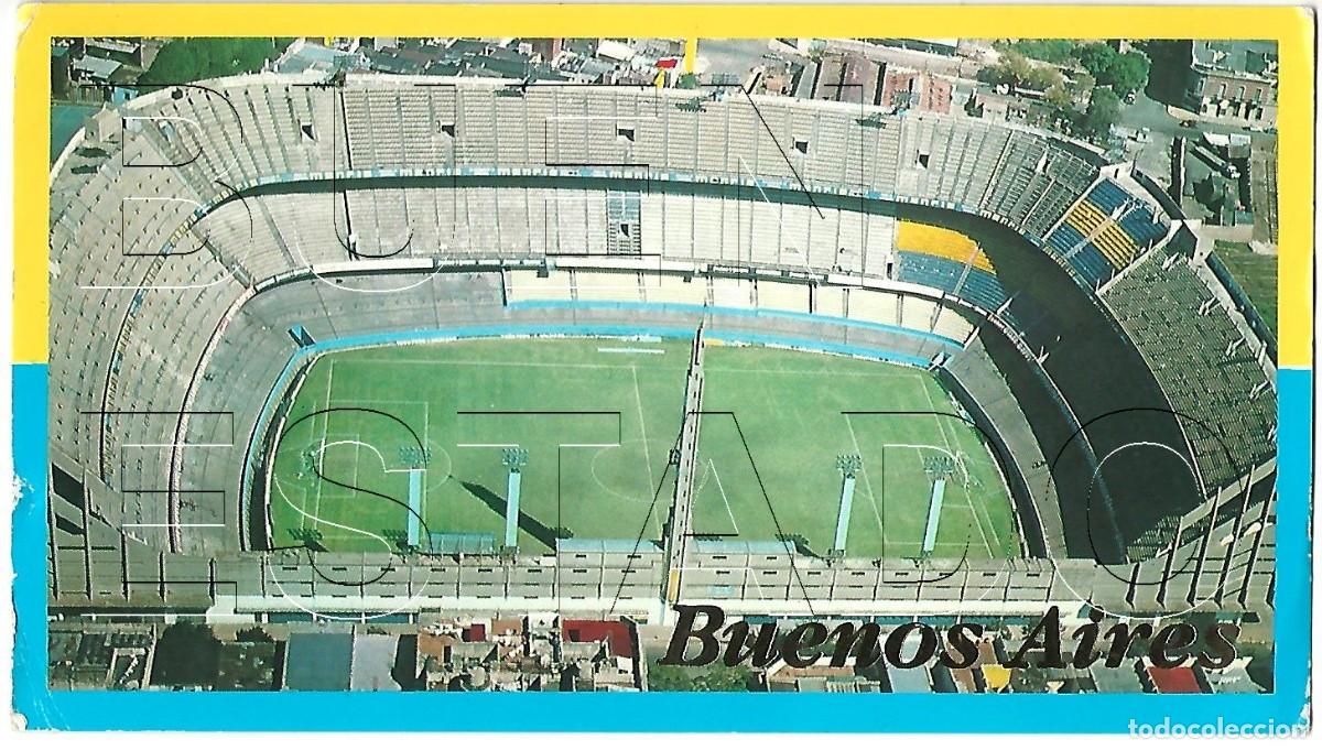 Coleccionismo deportivo: BUENOS AIRES CA BOCA JUNIORS ESTADIO FUTBOL POSTAL ANTIGUA M48