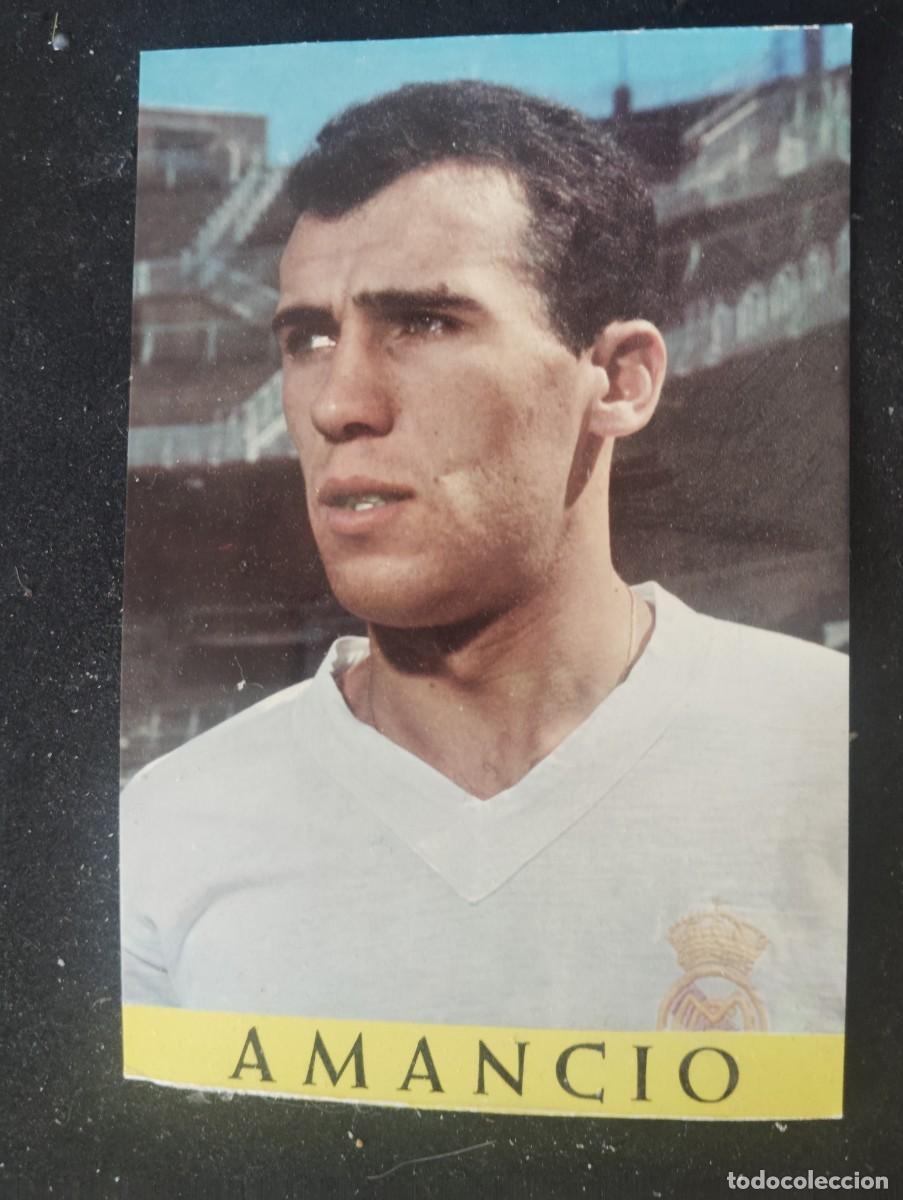Coleccionismo deportivo: AMANCIO. JUGADOR DEL REAL MADRID