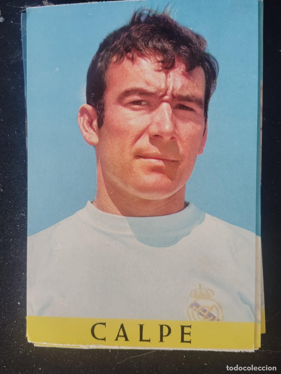 Coleccionismo deportivo: CALPE. JUGADOR DEL REAL MADRID