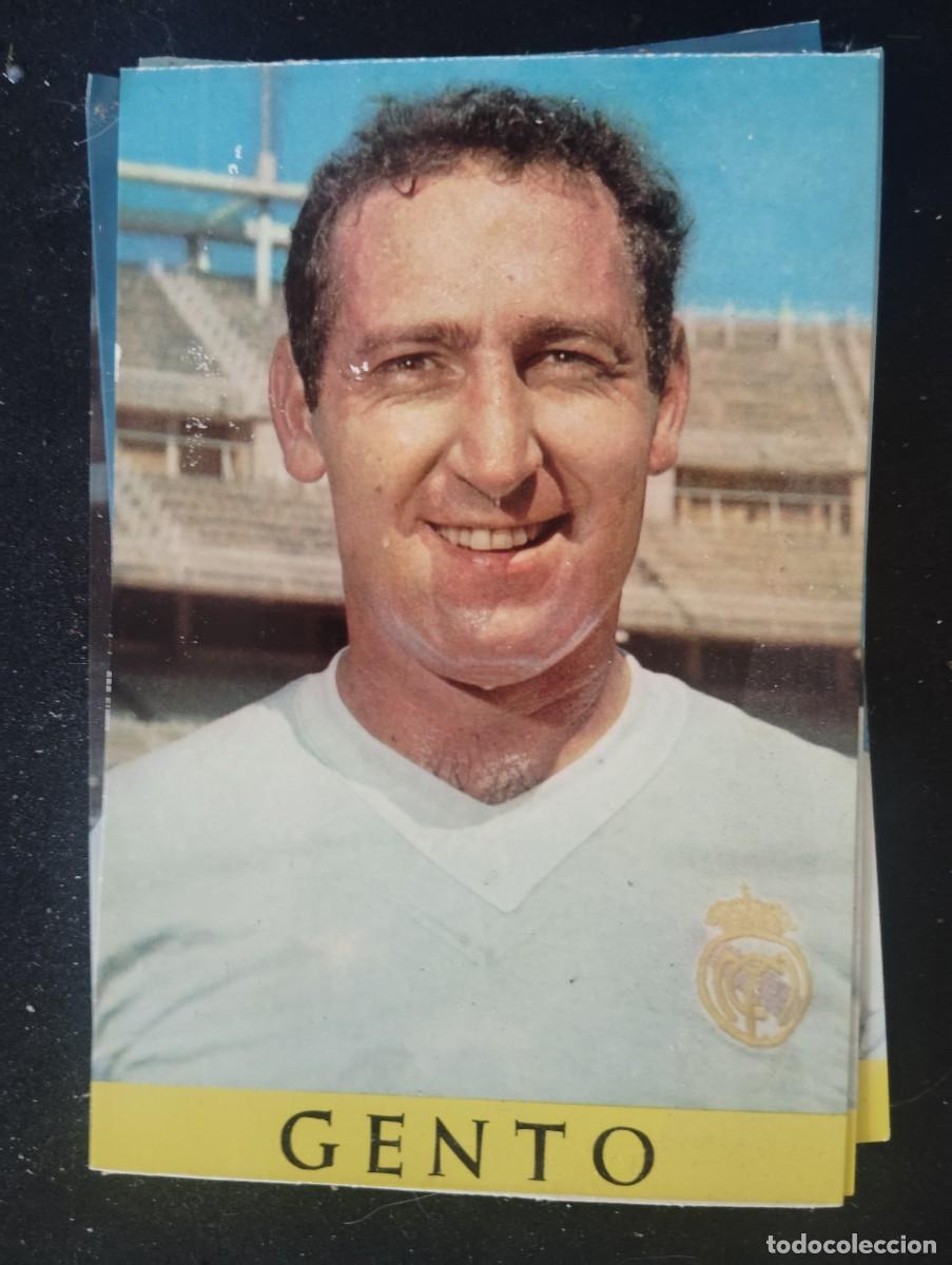 Coleccionismo deportivo: GENTO. JUGADOR DEL REAL MADRID