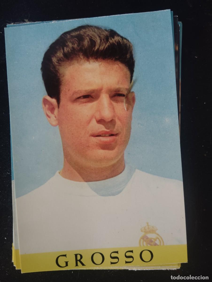Coleccionismo deportivo: GROSSO. JUGADOR DEL REAL MADRID