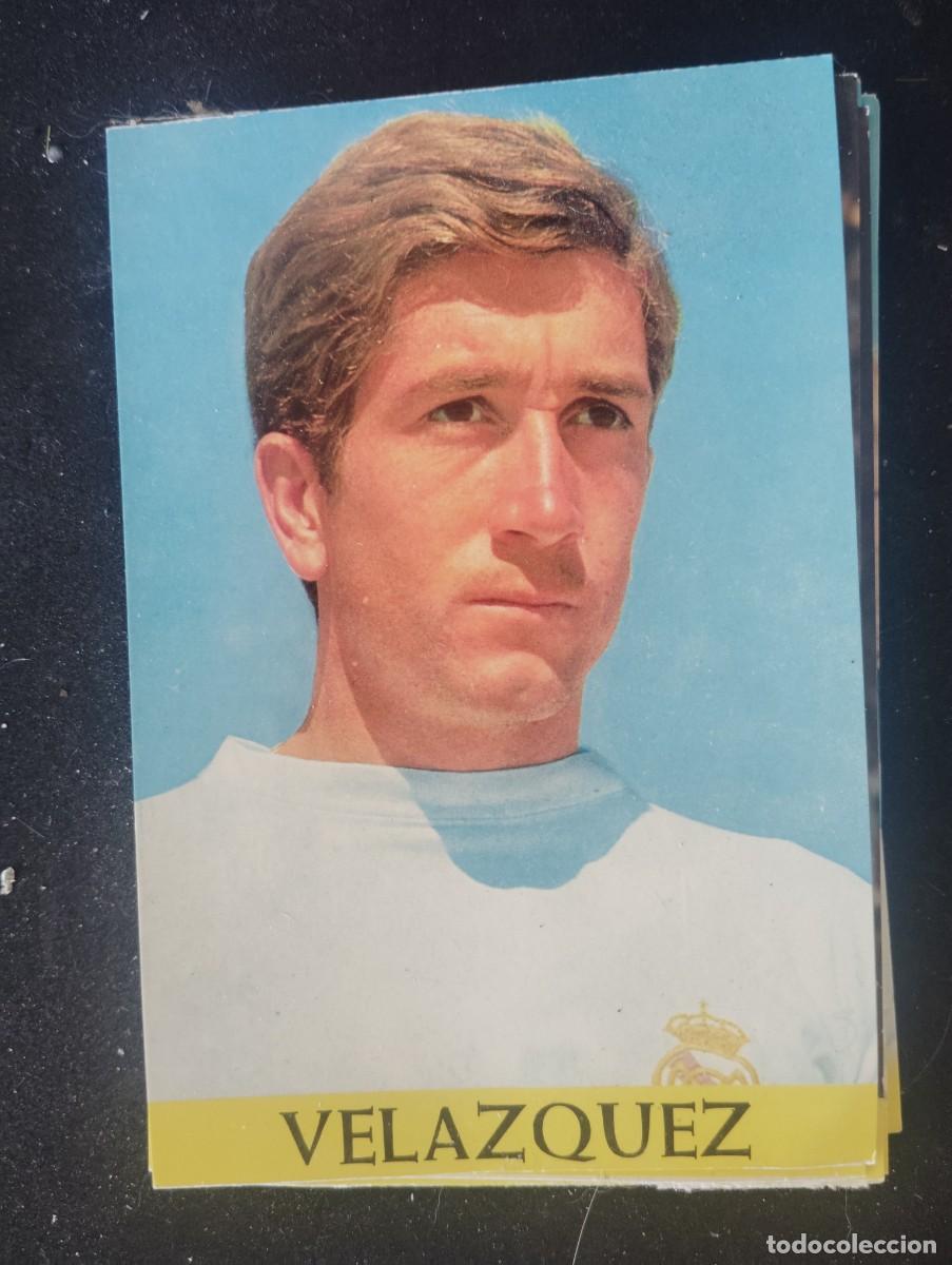 Coleccionismo deportivo: VEL&Aacute;ZQUEZ. JUGADOR DEL REAL MADRID